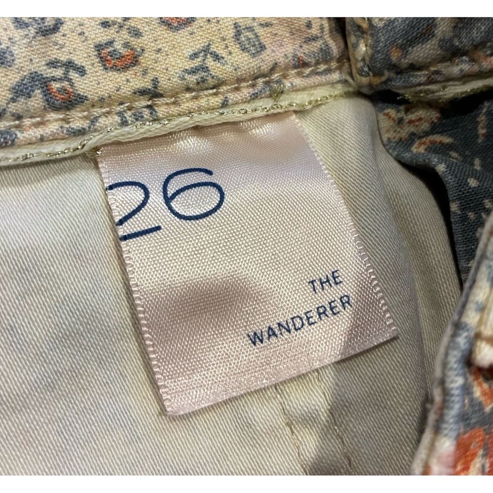 Pilcro The Wanderer Low-Rise Shorts Women's Size 26 - Picture 5 of 6